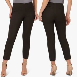 ADRIANNA PAPELL PULL ON STRETCH PANTS IN BLACK SIZE 14